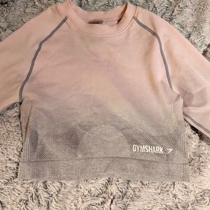 GymShark Ombre Seamless Workout Crop Top